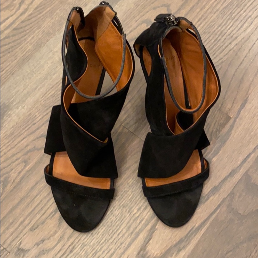 Authentic Givenchy Black Suede Sandals. - image 7